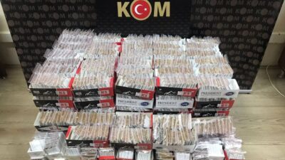 Bursa’da kaçak alkol ve tütün operasyonu