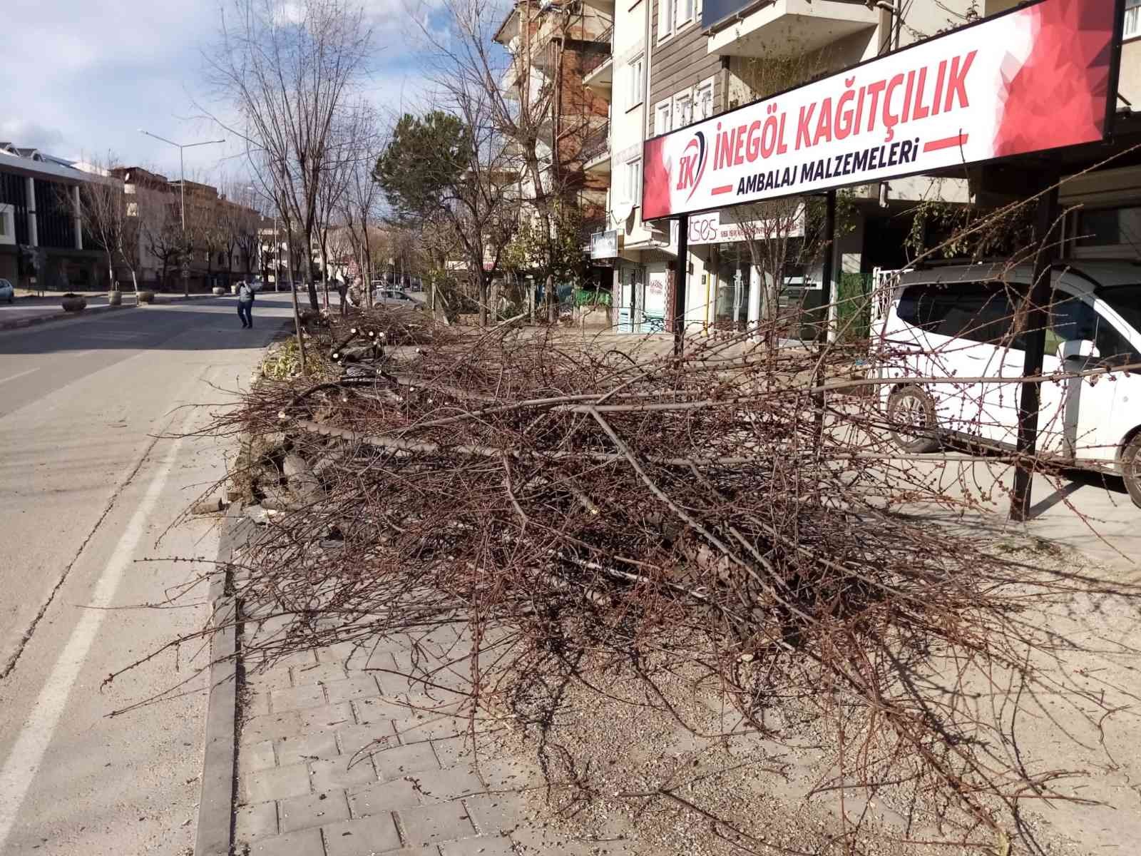 Bursa’da şiddetli lodos hayatı felç etmeye devam ediyor
