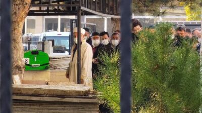 Bursa’da ‘leblebi’den hayatını kaybeden kadına son görev