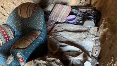 Bursa’da definecilerin mağara hayatı pes dedirtti