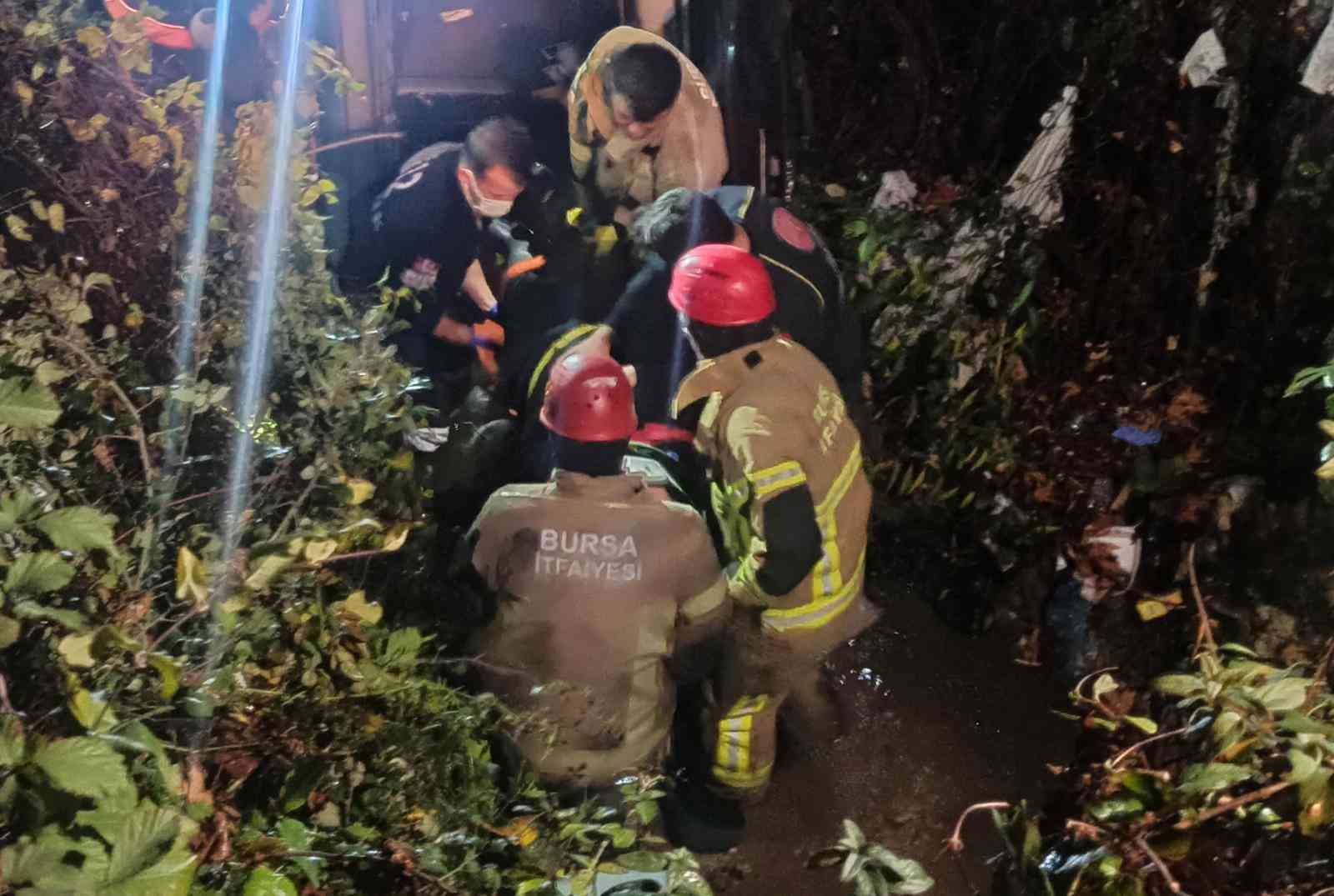 Bursa’da can pazarı! Yağış kaza getirdi