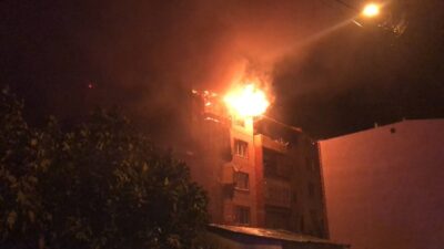 Bursa’da korkutan yangın! 1 kişi zehirlendi…