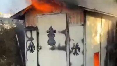 Bursa’da kafese giremeyince ateşe verdi, 50 güvencin yanarak öldü