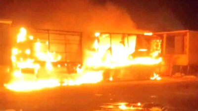 Yer: Bursa… Cayır cayır yandılar