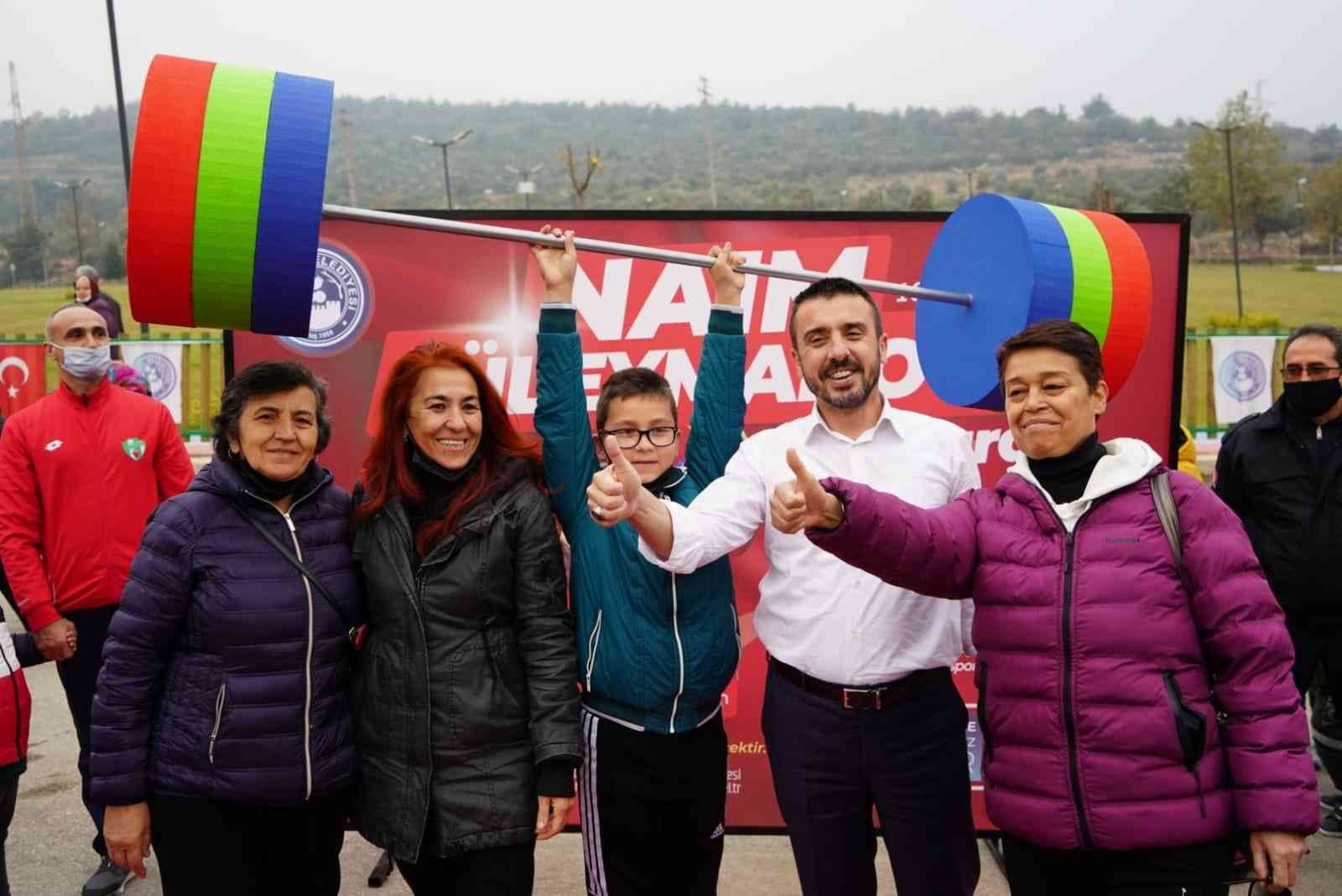 Kestel’de 100 sporcu ’Cep Herkülü’ için koştu