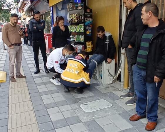 Bursa’nın Gemlik ilçesinde bir kişi, motosikletli bir şahsın silahlı saldırısında