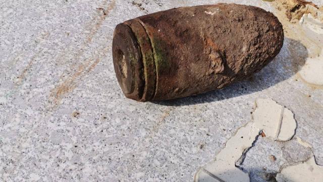 Bahçeden tanksavar mermisi çıktı