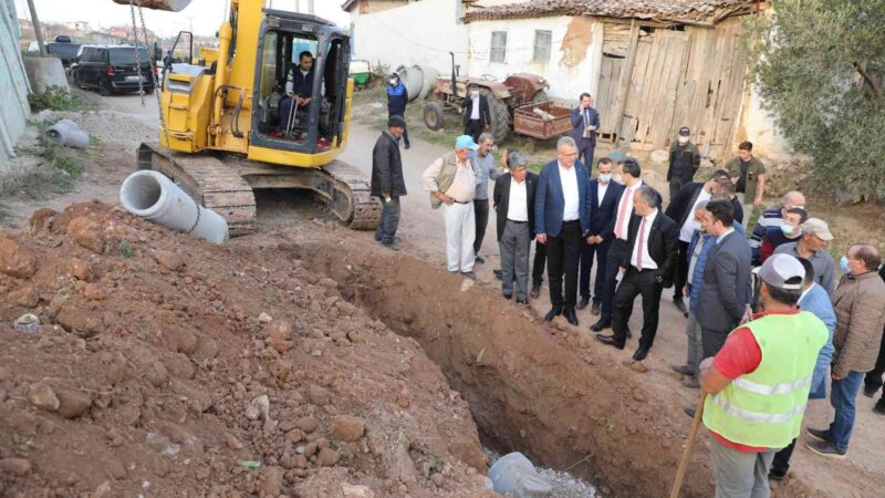 Bursa Büyükşehir Belediyesi tarafından yaptırılan ve Karacabey ilçesinin içme suyu