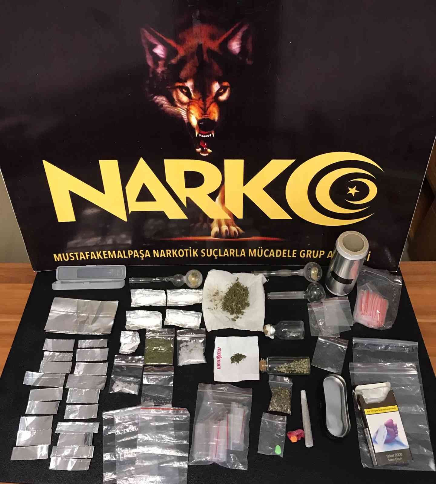 Bursa’da uyuşturucu satıcısı tutuklandı