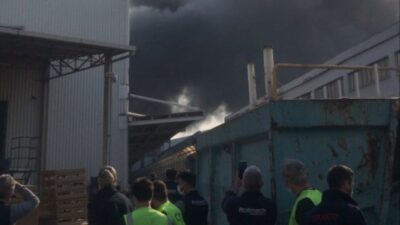 Bursa Organize Sanayi Bölgesi’nde yangın!