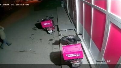 Bursa’da Yemetsepeti’nin motorunu 2 saniyede çaldı