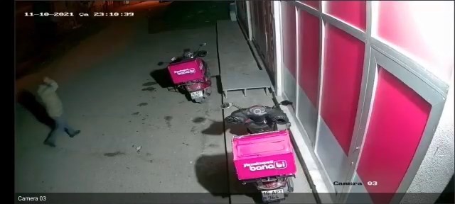 Bursa’da Yemetsepeti’nin motorunu 2 saniyede çaldı