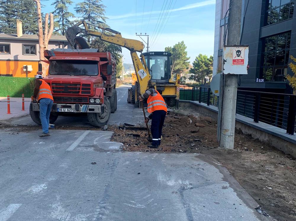 Bursa’da bu yollar yenileniyor