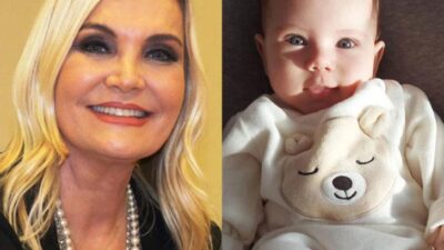 Derya Baykal paylaştı! “Nur pamuğum, anneannesinin gülü 3 aylık”