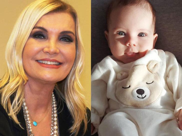 Derya Baykal paylaştı! “Nur pamuğum, anneannesinin gülü 3 aylık”