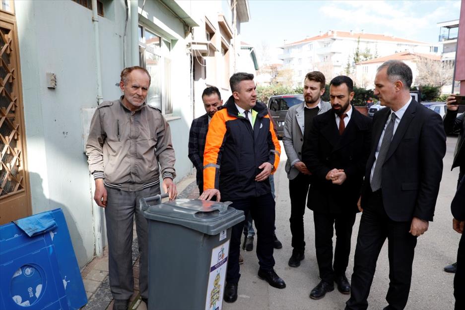 Bireysel çöp konteyneri dağıtımlarında sona gelindi