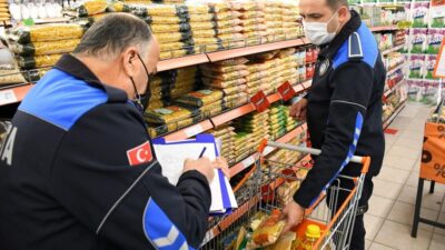 İnegöl’de fahiş fiyat ve etiket oyununa taviz yok