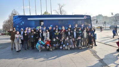 ‘Mavi Nefes’ otobüsü Bursa’da