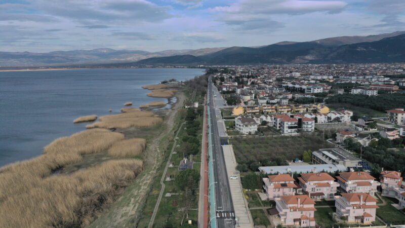 İznik sahil yolunda konforlu ulaşım Bursa Büyükşehir Belediyesi, geçtiğimiz senelerde İznik kıyı bandı boyunca yaklaşık