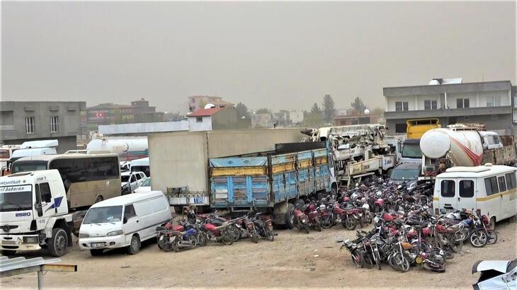 6 milyon TL değerindeki araçlar çürümeye terk edildi