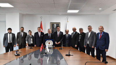 Türkiye Muhtarlar Konfederasyonu’ndan Dündar’a ziyaret