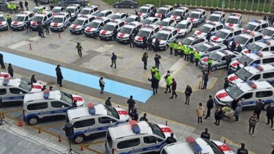 Bursa Emniyeti araç filosunu güçlendirdi