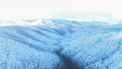 Görüntü Bursa’dan! Beyaza büründü