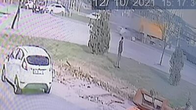 Bursa’da kamyon ile otomobil çarpıştı! O anlar kamerada