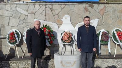 Başkan Önder Tanır, Bulgaristan’da Türkan bebeği andı