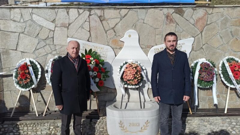 Başkan Önder Tanır, Bulgaristan’da Türkan bebeği andı Kestel Belediye Başkanı Önder Tanır, Bulgaristan’da 17 aylıkken annesinin kucağında