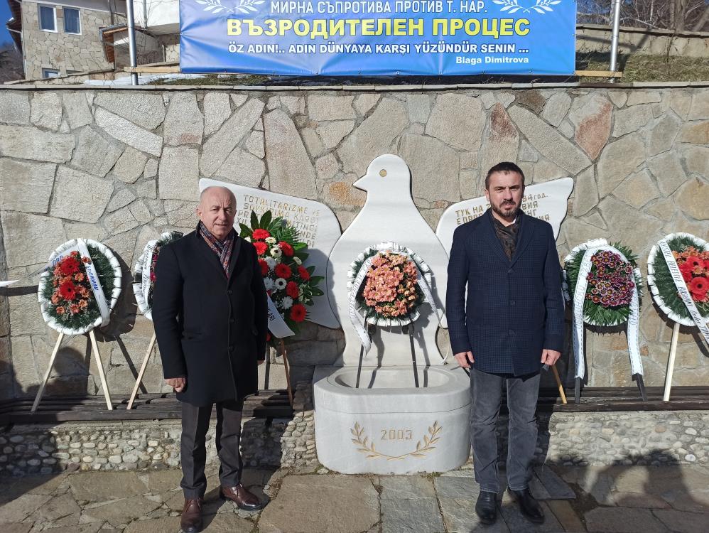 Başkan Önder Tanır, Bulgaristan’da Türkan bebeği andı