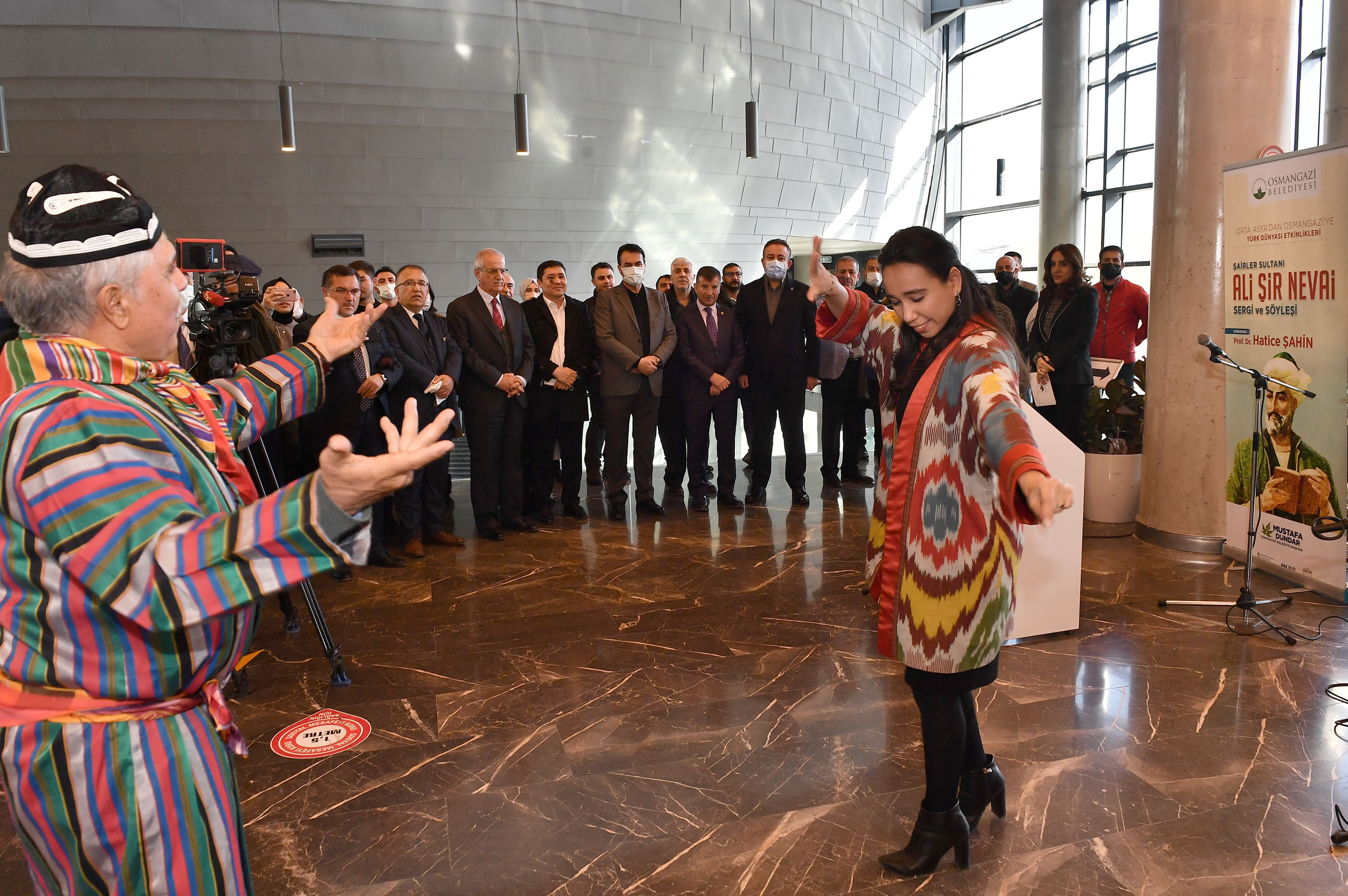 Şairler sultanı ‘Ali Şir Nevai’ Osmangazi’de anıldı 1 Ali Şir Nevai sergi Panorama 3