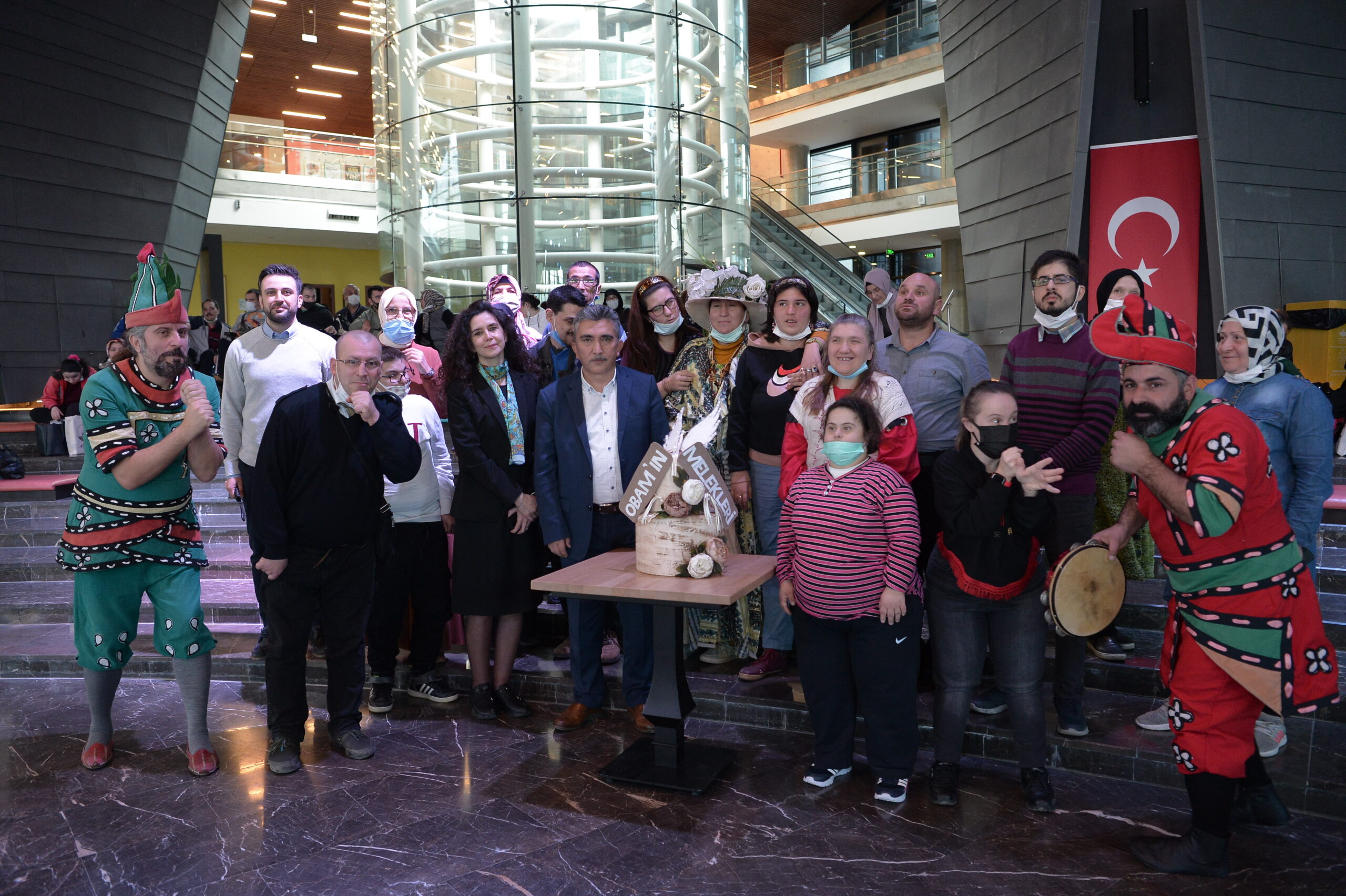 Engeller Fetih Müzesi’nde aşıldı Engeller Fetih Müzesi’nde aşıldı