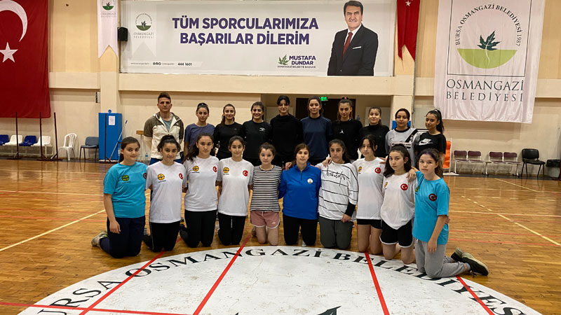 Türk sporuna birbirinden yetenekli sporcular kazandıran Osmangazi Belediyesi, kısa süre