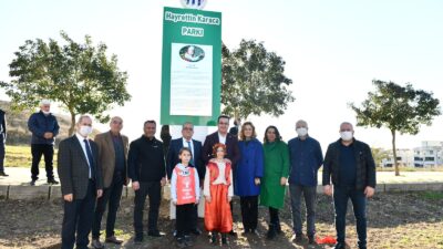 Toprak dede Hayrettin Karaca’nın adı parkta yaşatılıyor