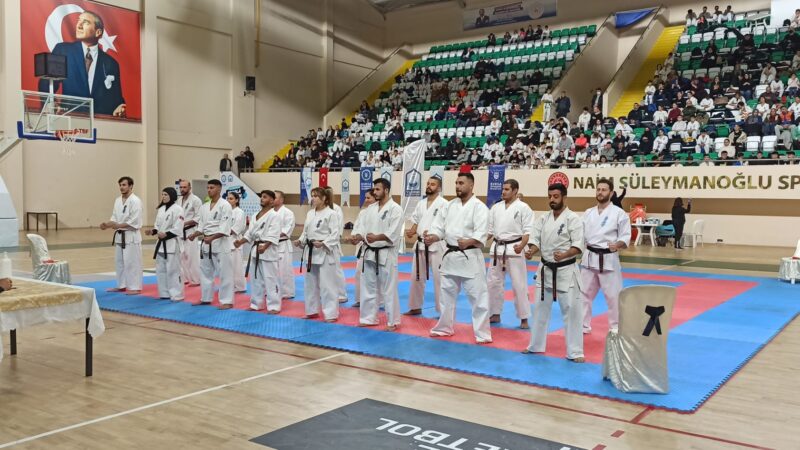 Yıldırım Belediyesi Naim Süleymanoğlu Spor Kompleksi'nde düzenlenen 'İller Arası Kyokushın