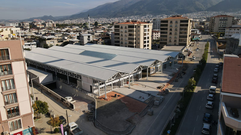 Bursa’ya bir modern pazar alanı daha