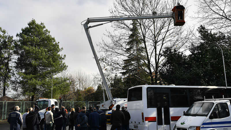 Osmangazi Belediyesi personeline yüksekte çalışma eğitimi