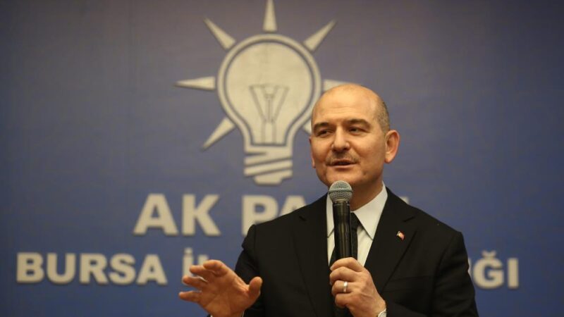 İçişleri Bakanı Süleyman Soylu, "Biz bu topraklara inanıyoruz. Biz bu