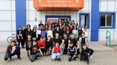 Başkan Taban Halk Dansları Topluluğunu ziyaret etti