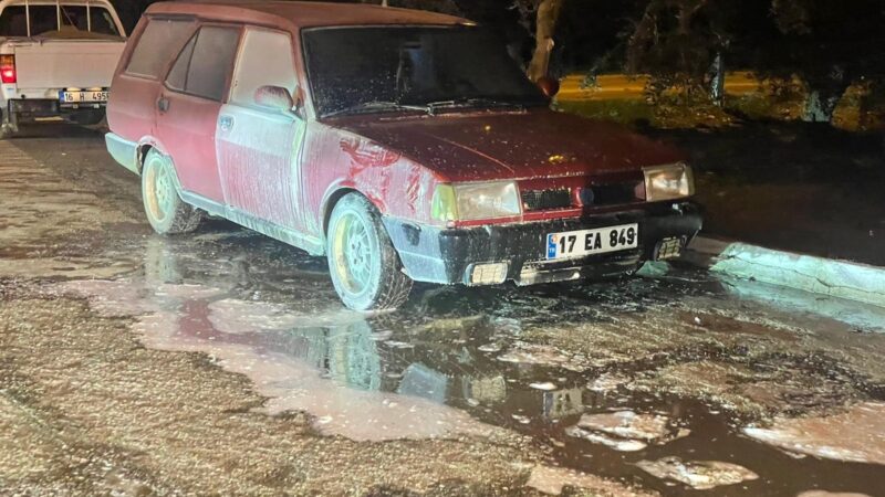 Bursa’da benzinlikte faciadan dönüldü Bursa’nın İznik ilçesinde bir akaryakıt istasyonunda otomobil alev aldı.