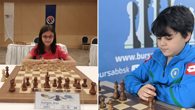 Büyükşehir’li Arya ve Yağız Kaan Avrupa şampiyonu