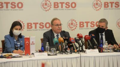 BTSO’da ekonomi zirvesi.. CHP heyetini ağırladılar