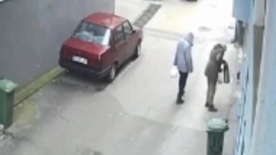 Bursa’da termos hırsızlığı kamerada
