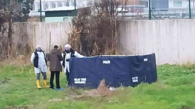 Bursa’da boş arazide ceset bulundu