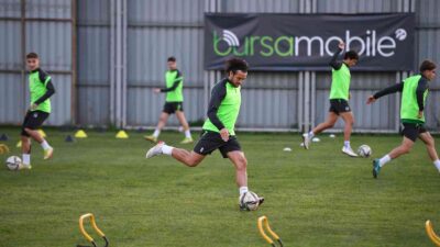 Bursaspor’da Gaziantep FK maç hazırlıkları sürüyor