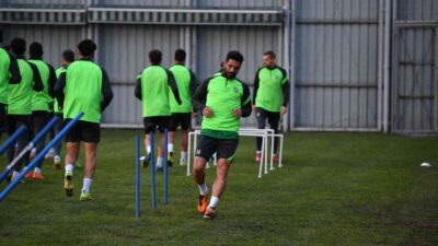 Bursaspor’da Gaziantep FK maçı hazırlıkları devam ediyor