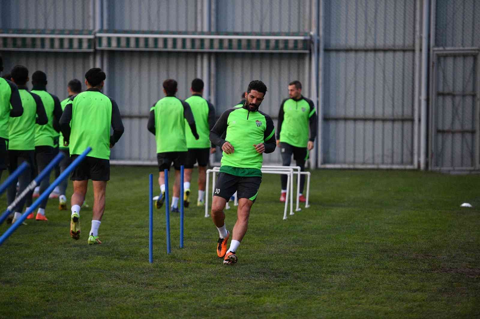 Bursaspor’da Gaziantep FK maçı hazırlıkları devam ediyor