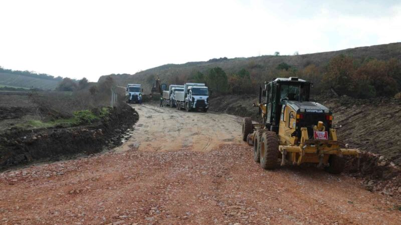 Şehir Hastanesi ile İzmir yolu arasındaki 6,5 kilometrelik yolun ikinci