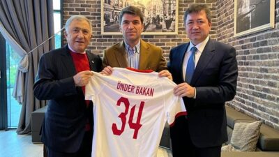 Beşiktaş Kaymakamı Bakan’dan TFF’ye ziyaret… Mustafa Çağlar ağırladı…